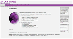 Desktop Screenshot of ap.skorpan.se